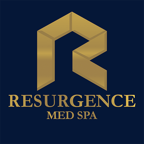 A logo of the resurgence med spa.